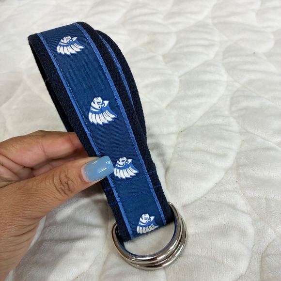 Vineyard Vines Other - Vineyard Vines by Shep & Ian Mens Navy Blue Belt with Native American Design-L